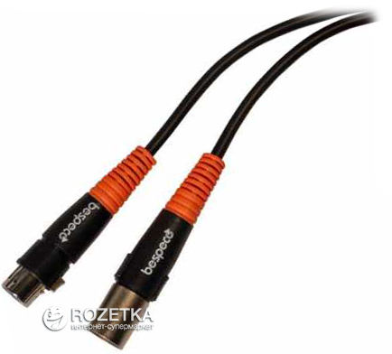 

Микрофонный кабель Bespeco SLFM450 4.5 м Black/Orange (23-3-8-7)