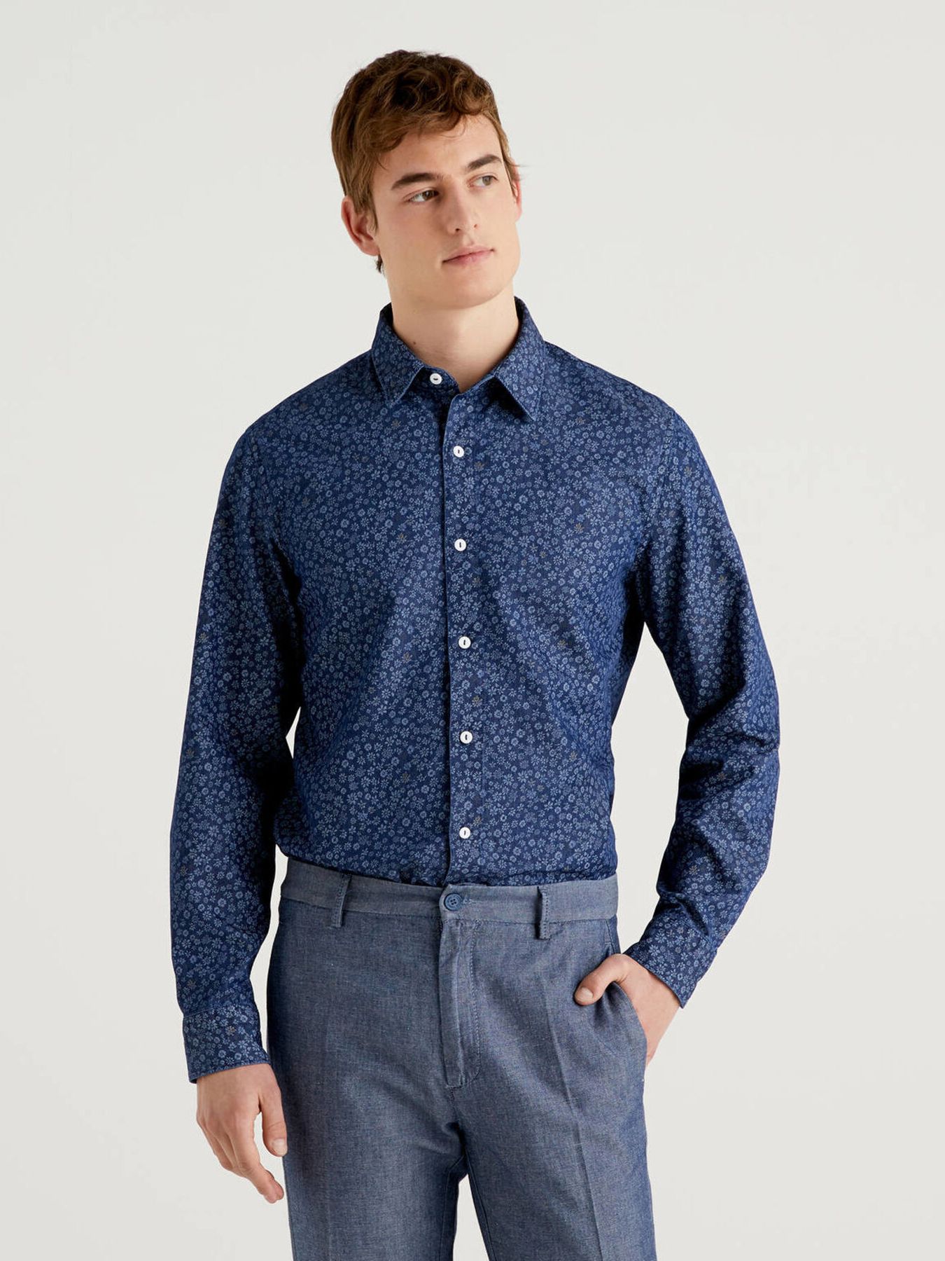 

Рубашка United Colors of Benetton 5QYC5QM78-905 3XL