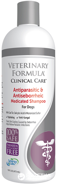 Шампунь Антипаразитарний і антисеборейний Veterinary Formula ...