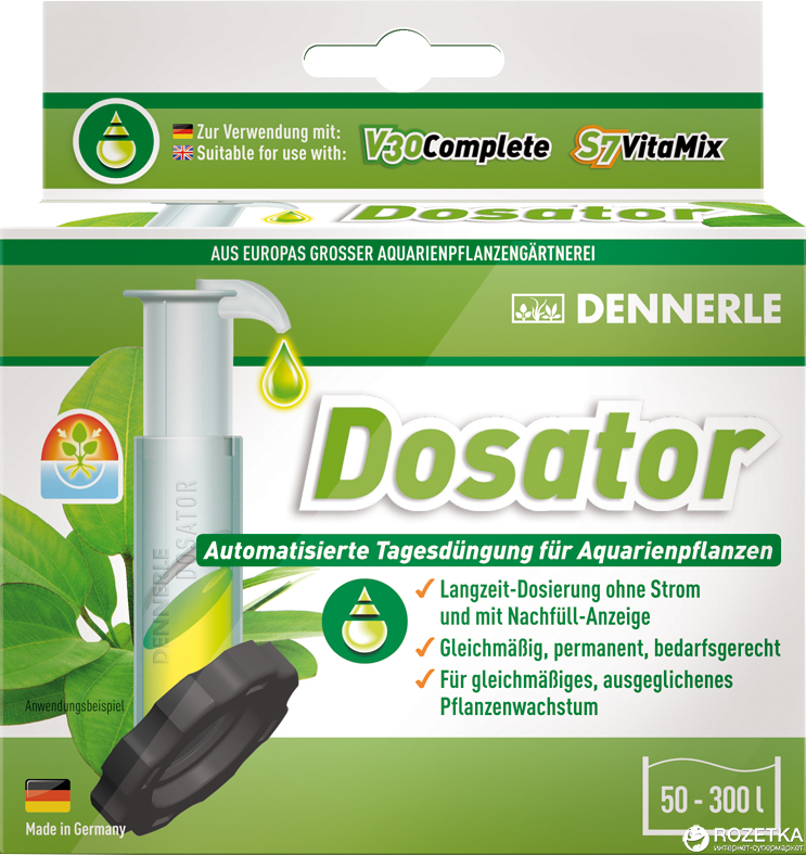 

Дозатор для жидких удобрений Dennerle Dosator