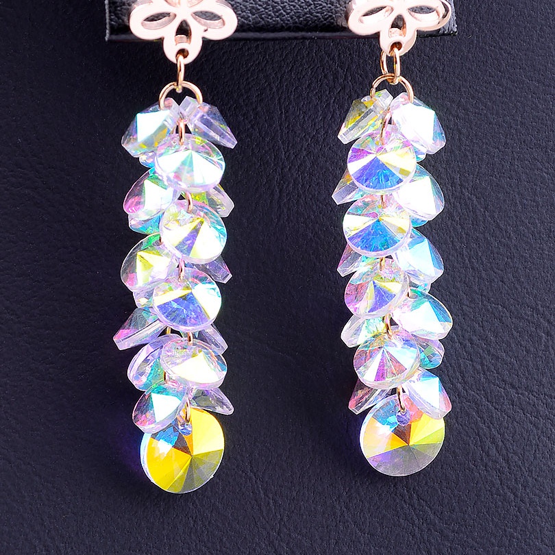 

Серьги 'Fashion' Сrystal (позолота 18к) 057083