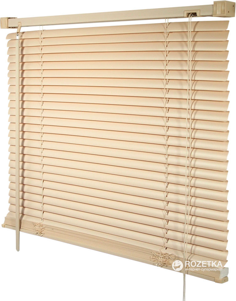 

Жалюзи пластиковые Деко-Сити 100x160 см Бежевые