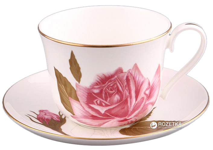 Акция на Чайный набор Lefard 264 Чайная роза из 2 предметов (264-429) от Rozetka UA