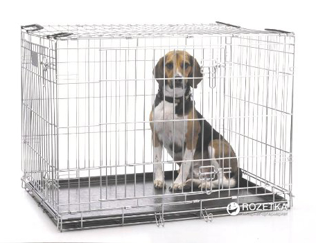 

Клетка для собак Savic Dog Residence Extra X Large 118х76х88 см, цинк с покрытием хамершлак