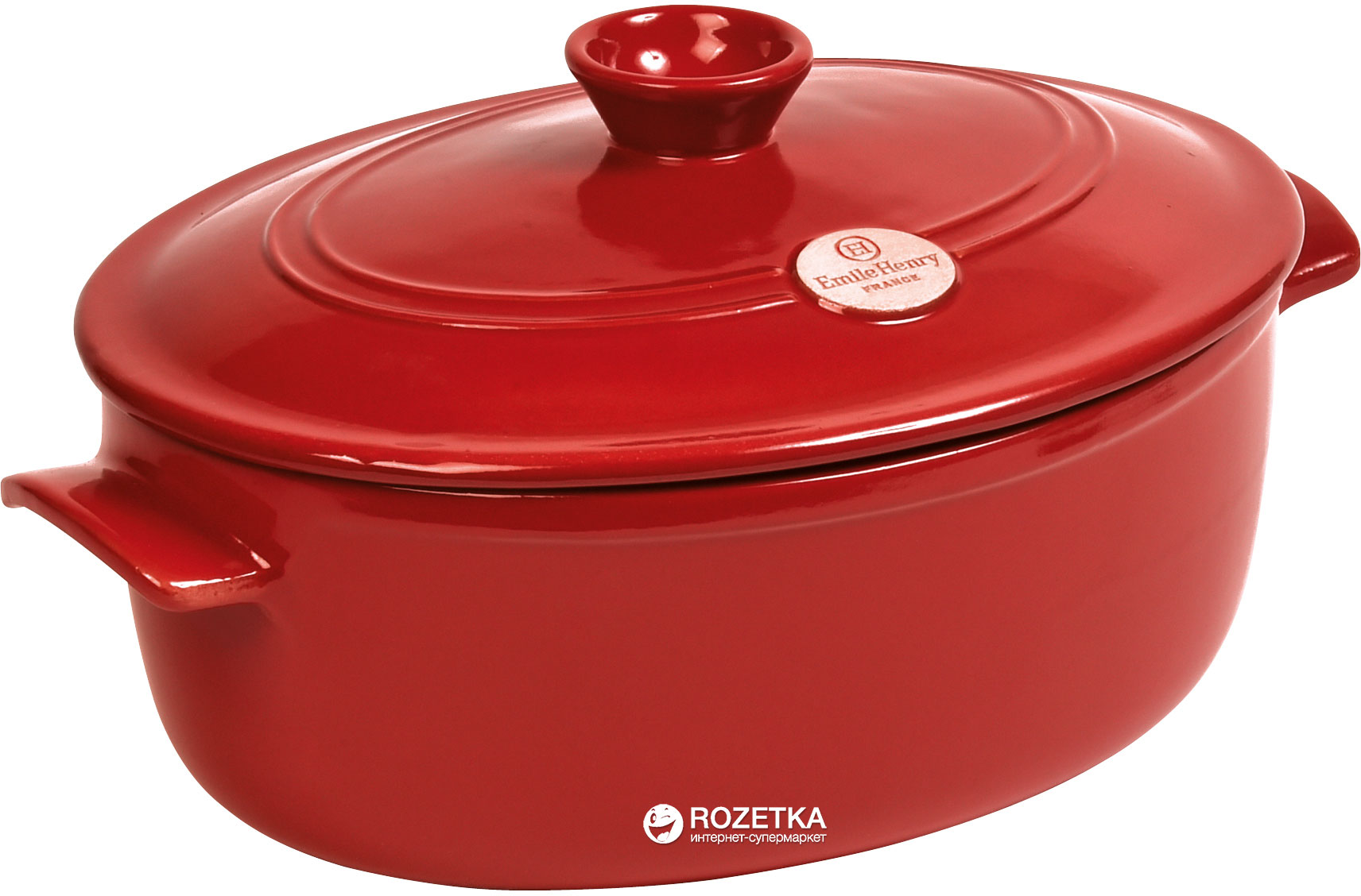 

Жаровня Emile Henry Flame ceramic 6 л Красная