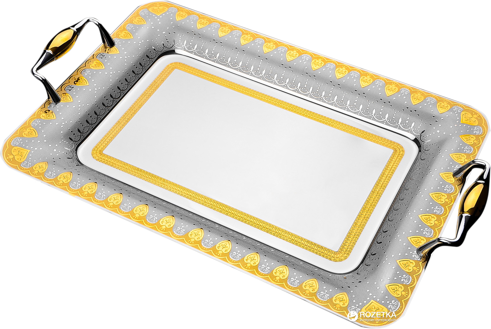

Поднос прямоугольный Lora Форли NGD122TRAY G 40х28 см (H90-066)
