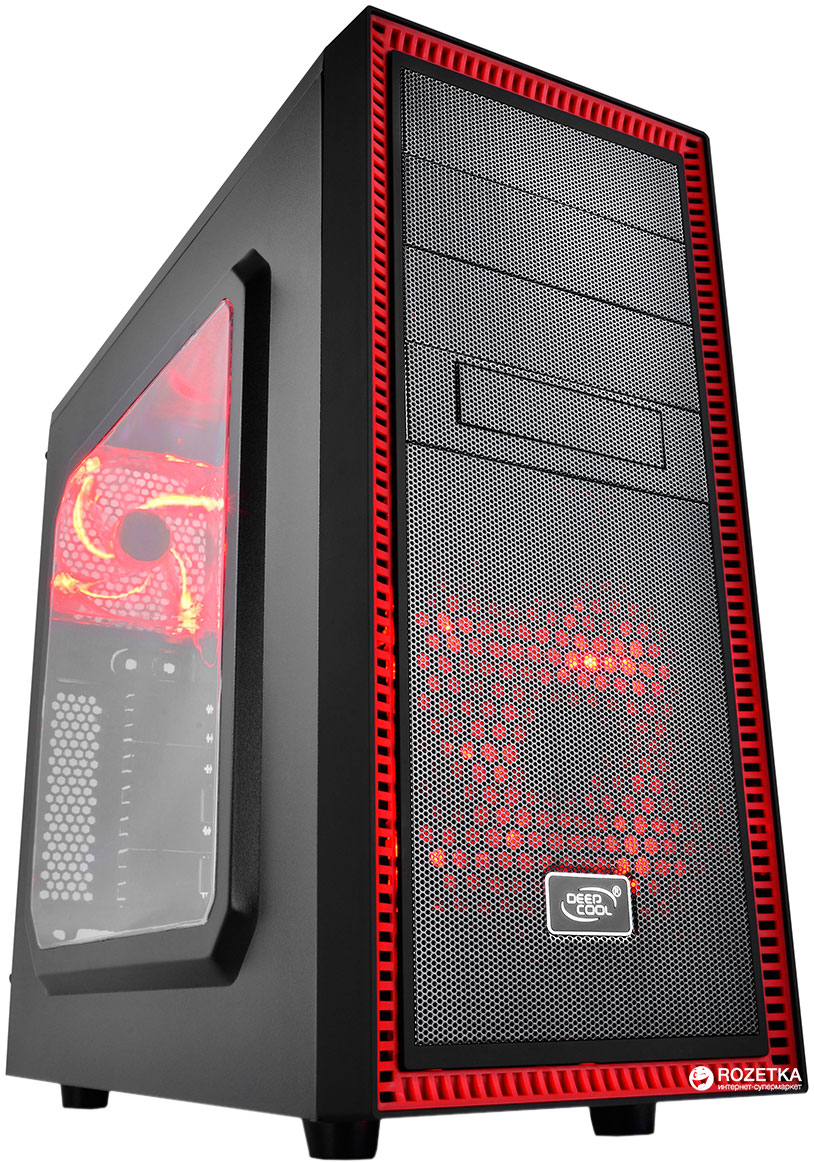 

Корпус DeepCool Tesseract SW Red