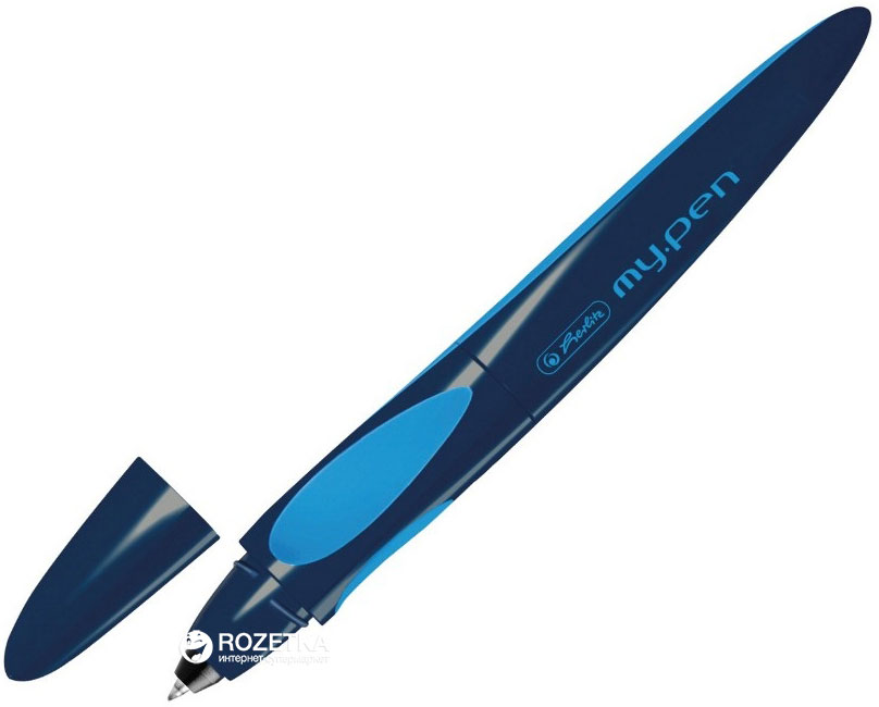 

Ручка-роллер стираемая Herlitz My Pen Sport Синяя 0.7 мм Синий корпус (11377264)