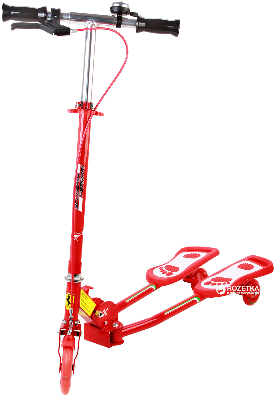 

Самокат Ferrari FXK20 Лягушка двухрамный Красный (6947045654598)