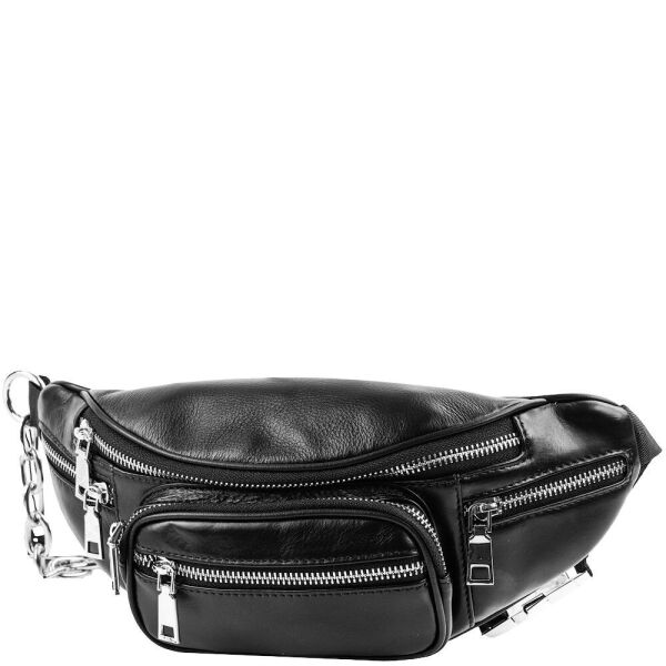

Женская кожаная поясная сумка VITO TORELLI VT-8860-black