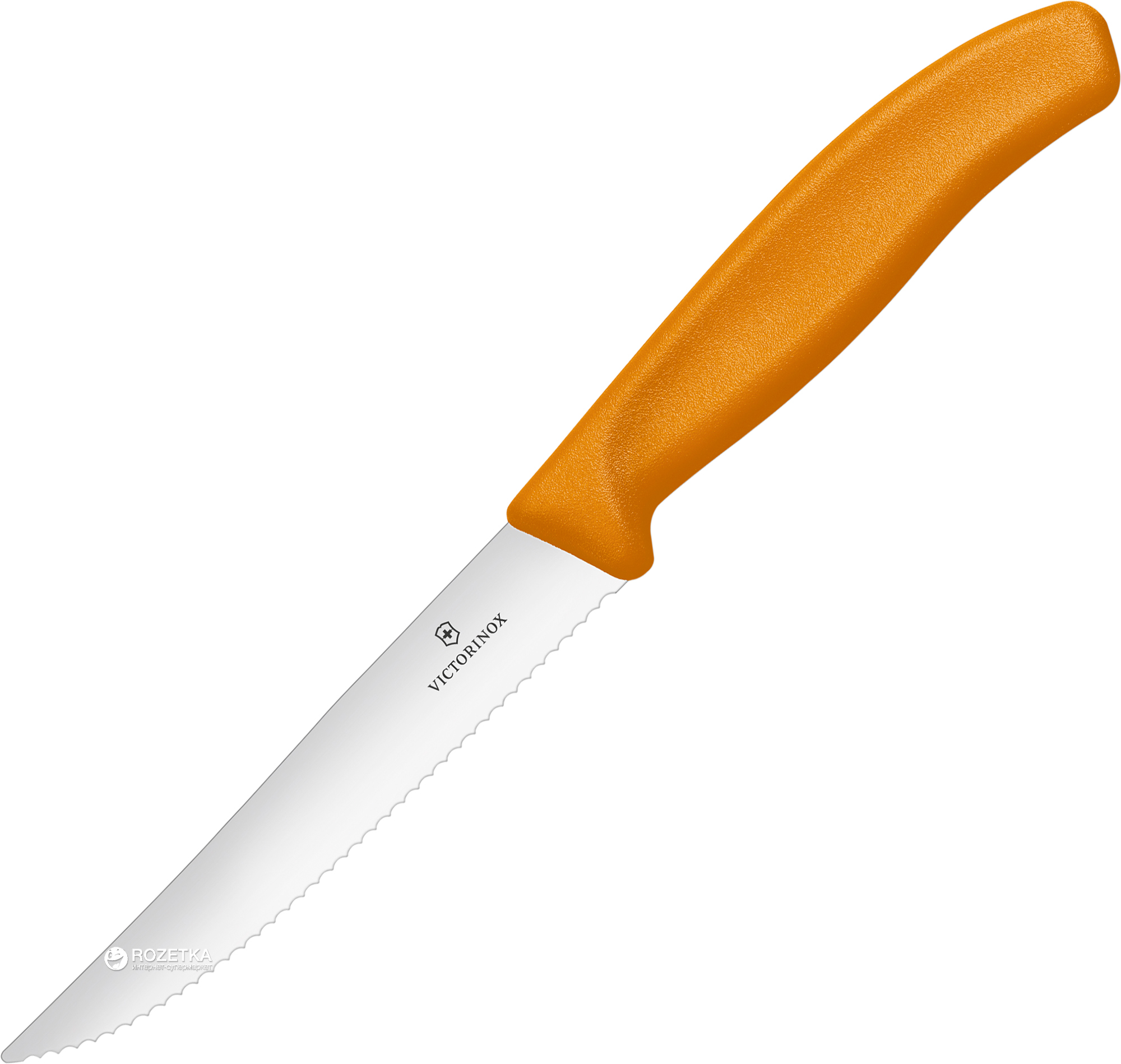 

Кухонный нож Victorinox SwissClassic Gourmet для пиццы 120 мм Orange ( 6.7936.12L9)