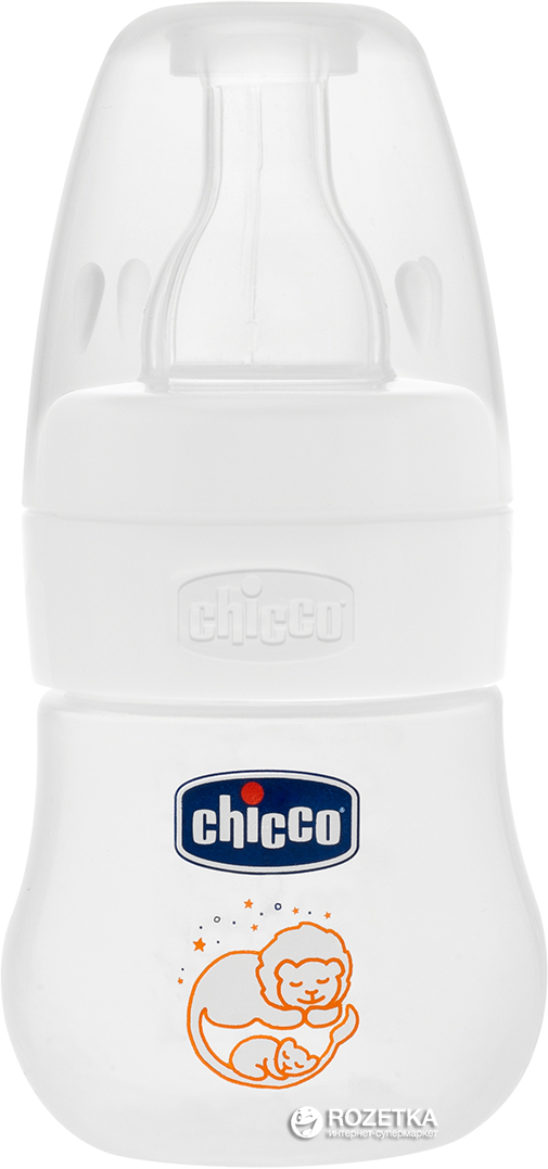 

Бутылочка для кормления пластиковая Chicco Micro с силиконовой соской 0+ 60 мл (70701.30)