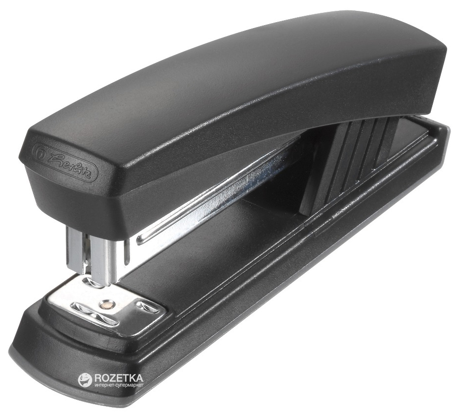 

Степлер Herlitz Classic №24/6 25 листов Черный (8757007S)