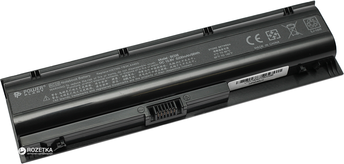 

Акумулятор PowerPlant для HP ProBook 4340s (HSTNN-YB3K, HP4340LH) (10.8V/5200mAh/6 Cells)