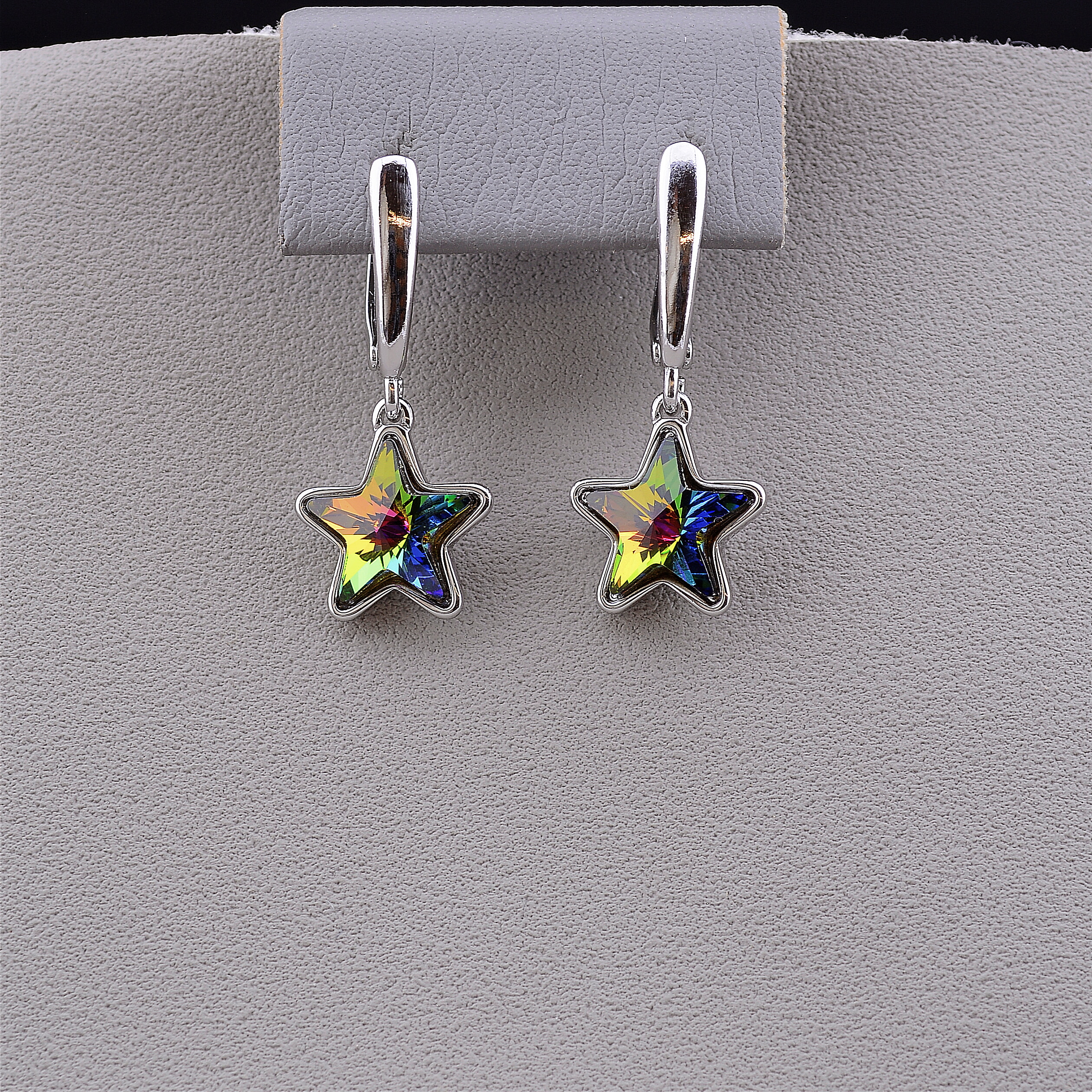 

Серьги 'XUPING' Swarovski (родий) 098116