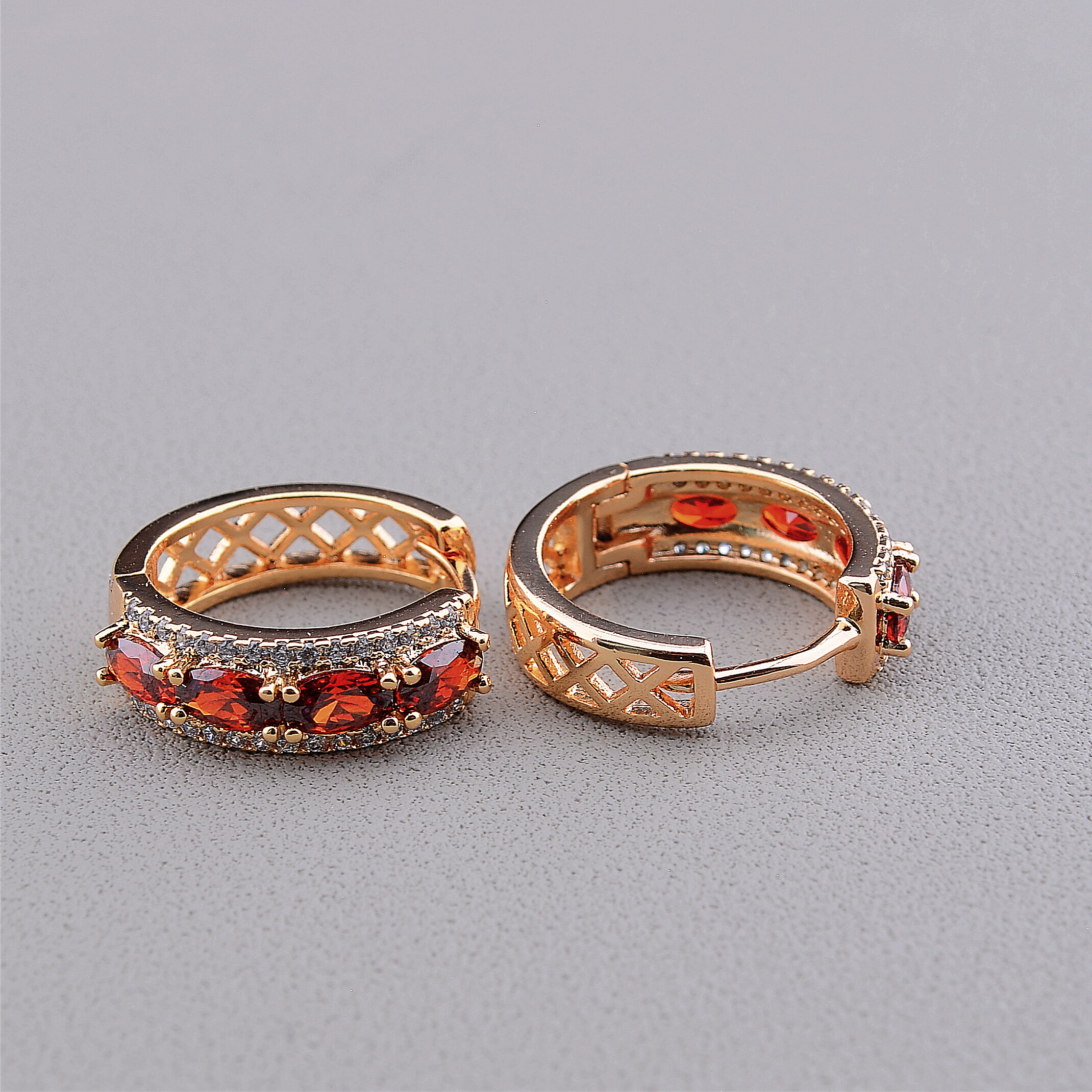 

Серьги Фианит 'XUPING' (позолота 18к) 098134