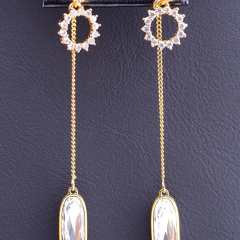 

Серьги Swarovski 'XUPING' (позолота 18к) 079544