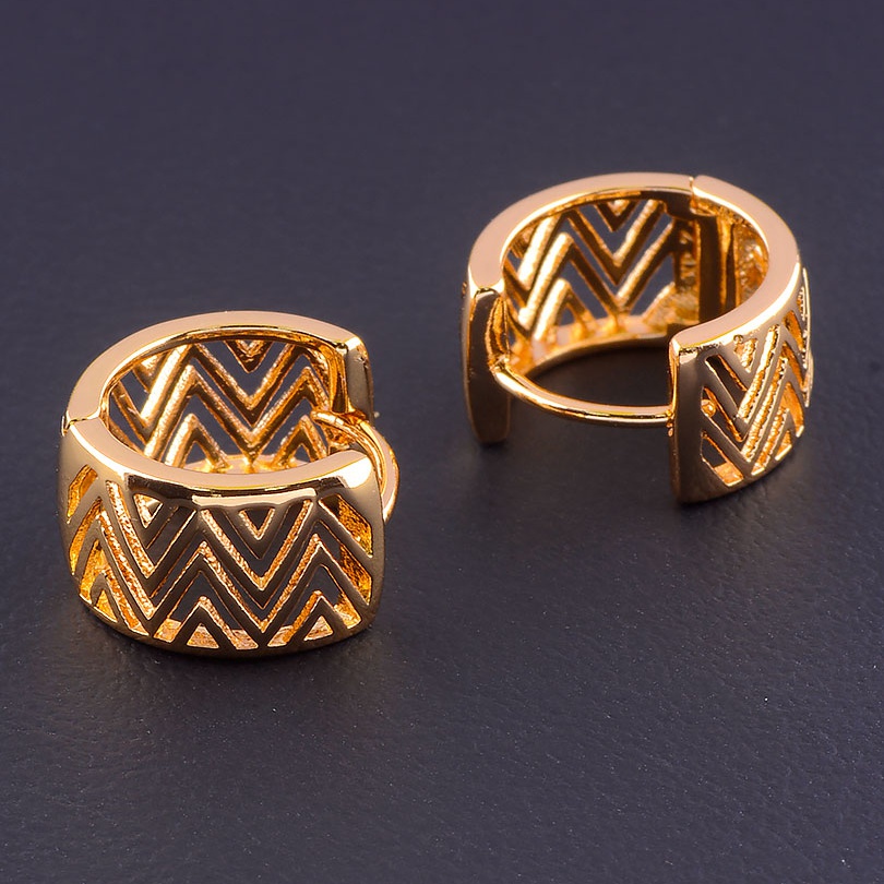 

Серьги 'XUPING' (позолота 18к) 067591