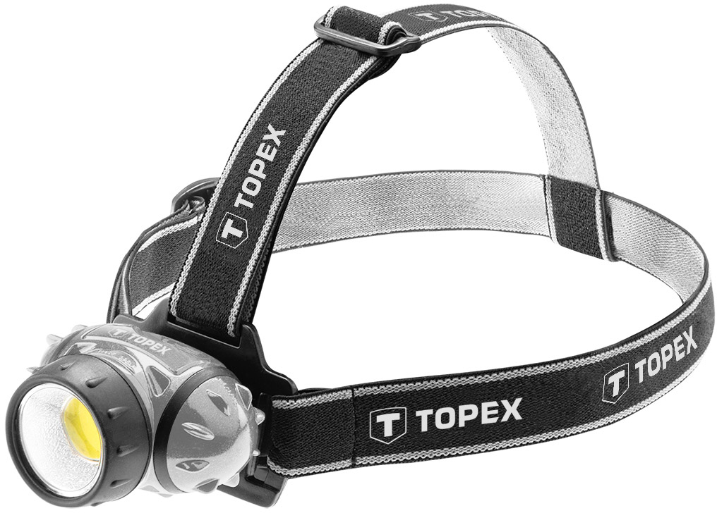 

Фонарь налобный TOPEX 3 Вт LED COB (94W391)