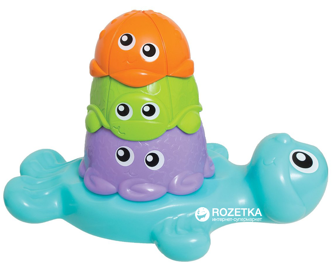 

Игрушка для ванны Playgro Черепашка с друзьями (9321104849618)