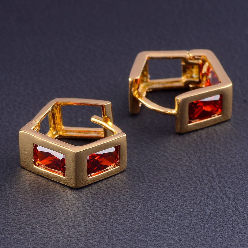 

Серьги 'XUPING' Фианит (позолота 18к) 049768