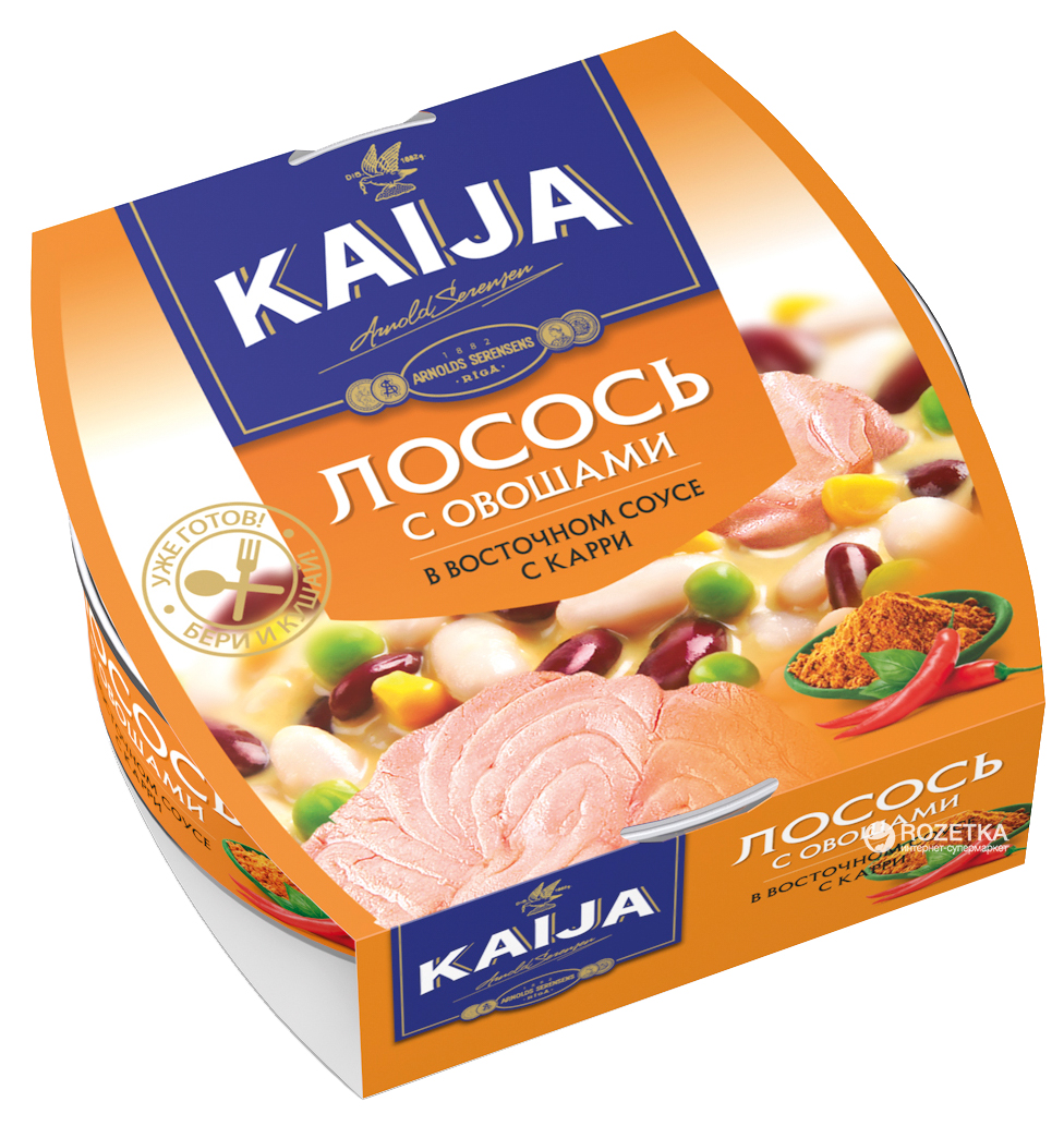 Лосось в томатном соусе консервы kaija