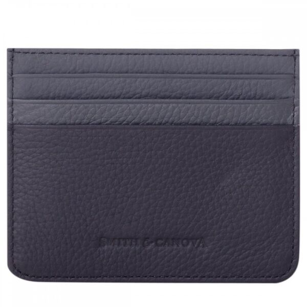 

Кожаный картхолдер Smith & Canova 90014 (Black-Grey)