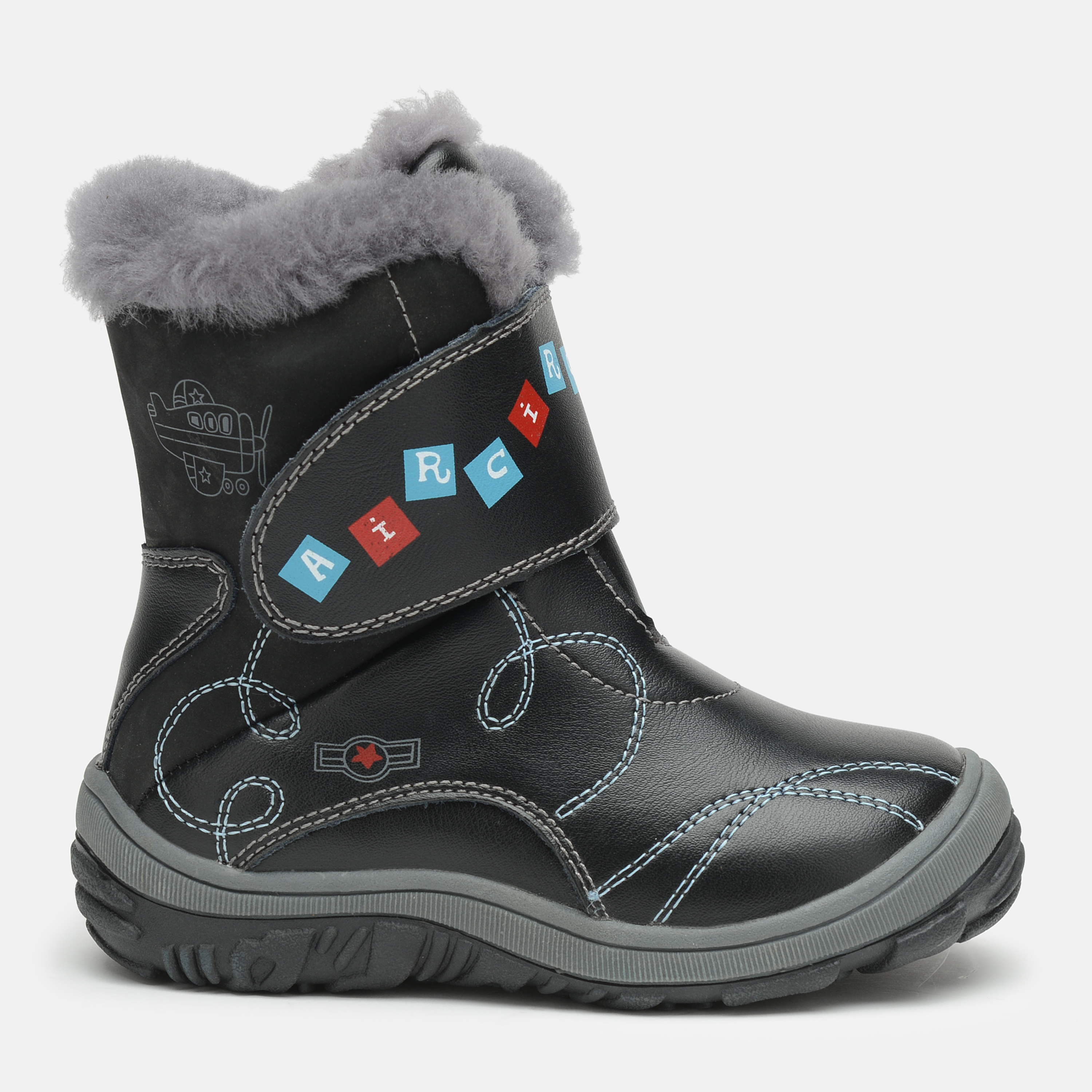 

Сапоги кожаные Flamingo PK-AC21403-Black 21 Черные (2000001769713)