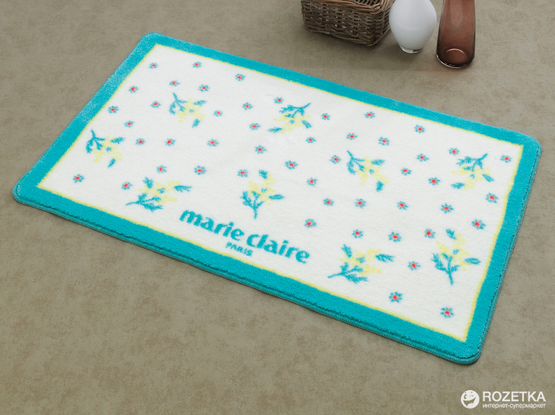 

Коврик в ванную комнату Marie Claire 66х107 Nelly Aqua