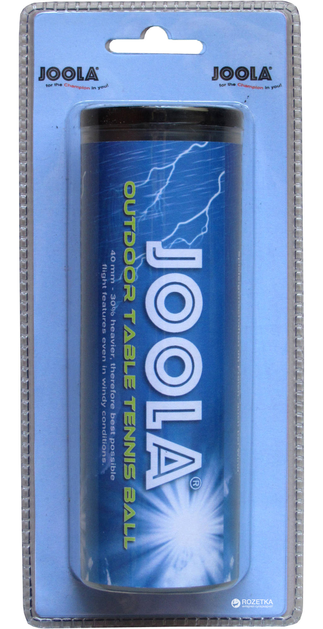 

Мячи для настольного тенниса Joola Outdoor Ball 6 шт (4002560421819)