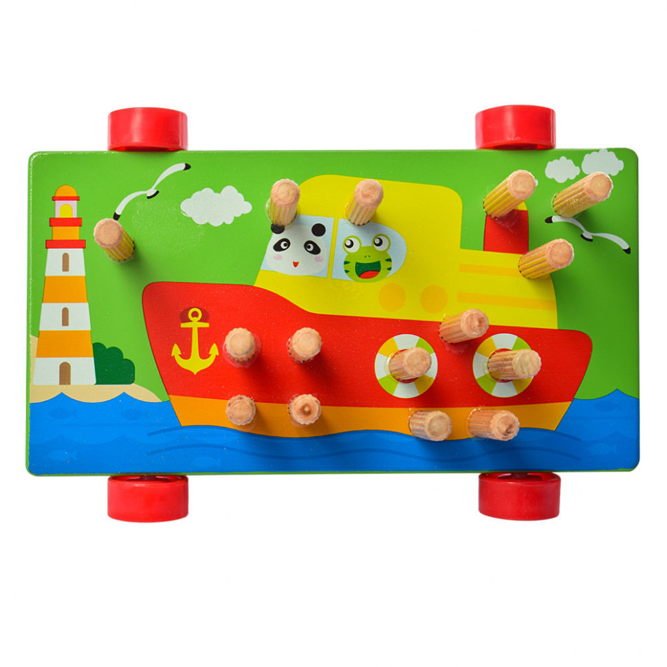 

Деревянная игрушка Геометрика MD 1262