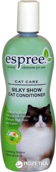 

Кондиционер Espree Silky Show Cat Conditioner для котов выставочный 355 мл (е00362)