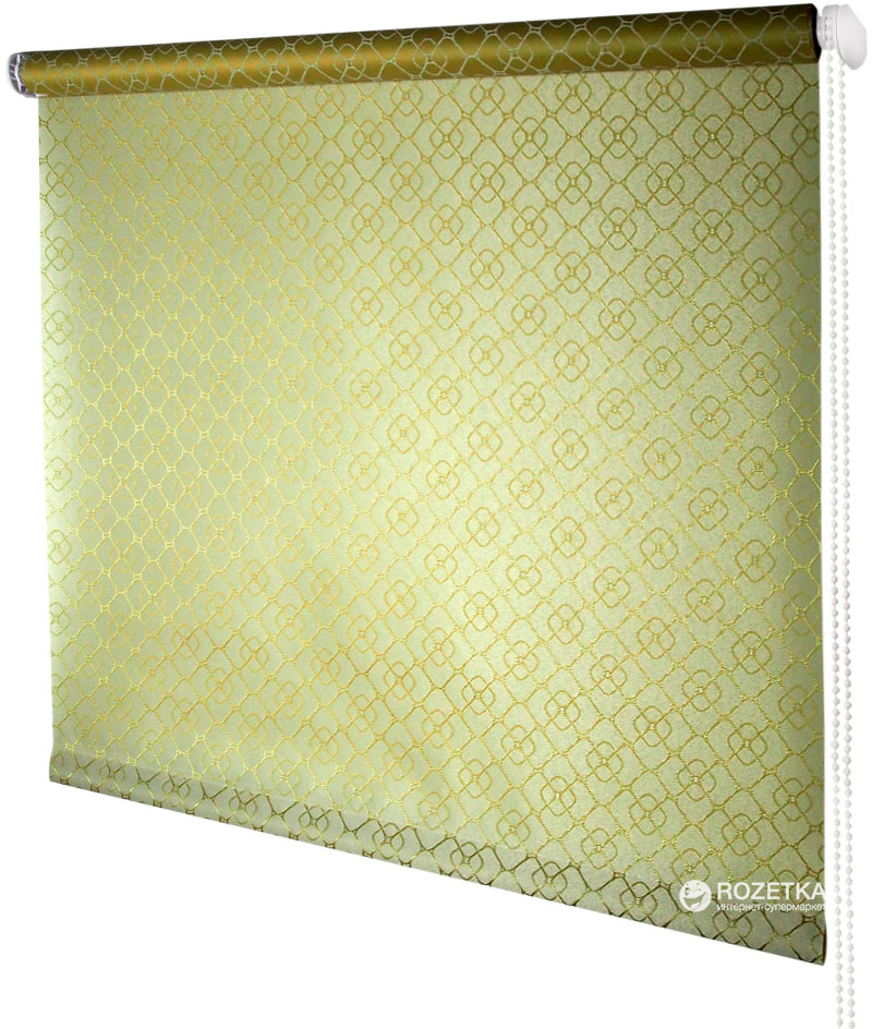 

Ролета тканевая Деко-Сити Мини 43 x 170 см, Витраж Золото