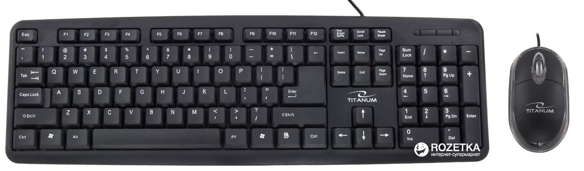 

Комплект проводной Esperanza Titanum TK106 USB UA