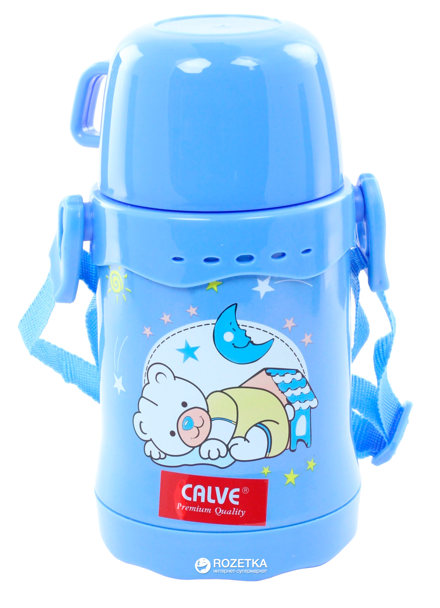 

Термос Calve детский 0.6 л Синий (CL-1728 - С)