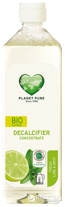 

Органическое средство для удаления накипи и известкового налета Planet Pure Освежающий Лайм и мята 510 мл