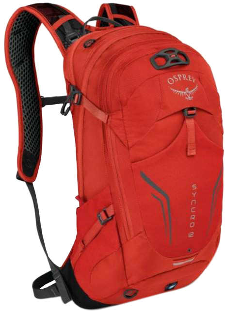 

Рюкзак Osprey Syncro 12 O/S Firebelly Red (009.1976)