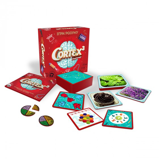 

Настольная игра – CORTEX 3 AROMA CHALLENGE (90 карточек, 24 фишки)