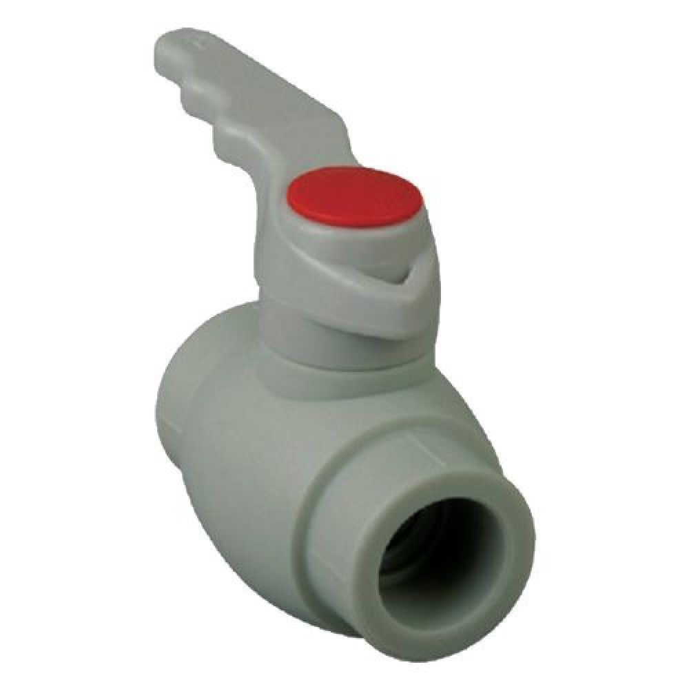 

Кран шаровой (ручка) для горячей воды 63 (K0180.PRO) KOER PPR (48305)