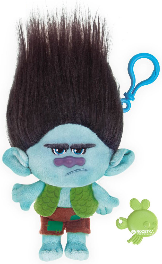 

Мягкая игрушка с клипсой Trolls Grumpy Branch 22 см (6202H)