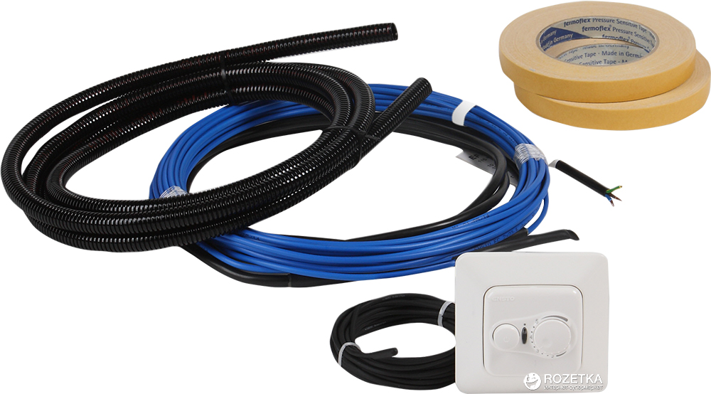 

Кабель нагревательный Ensto FinnKit 230 Вт (EFHFK2+T)