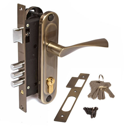 

Врезной замок Апекс 1523/60-AL-AB