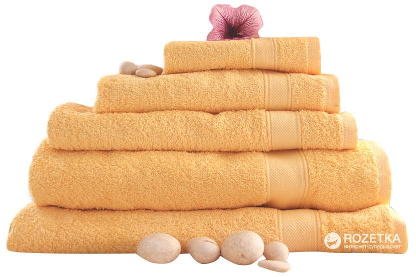 

Махровое полотенце Novita 70х140 Желтое (70х140 Sun Yellow)