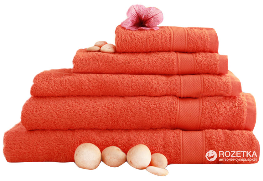 

Махровое полотенце Novita 100х150 Персиковое (100х150 Coral)