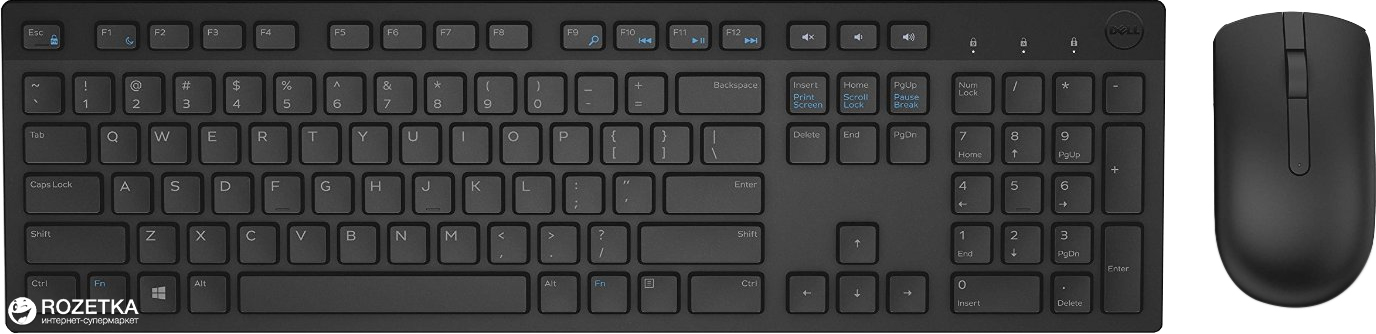

Комплект беспроводной Dell KM636 (580-ADFN)