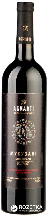Акция на Вино Agmarti Мукузани красное сухое 0.75 л 13% (4867601703350) от Rozetka UA