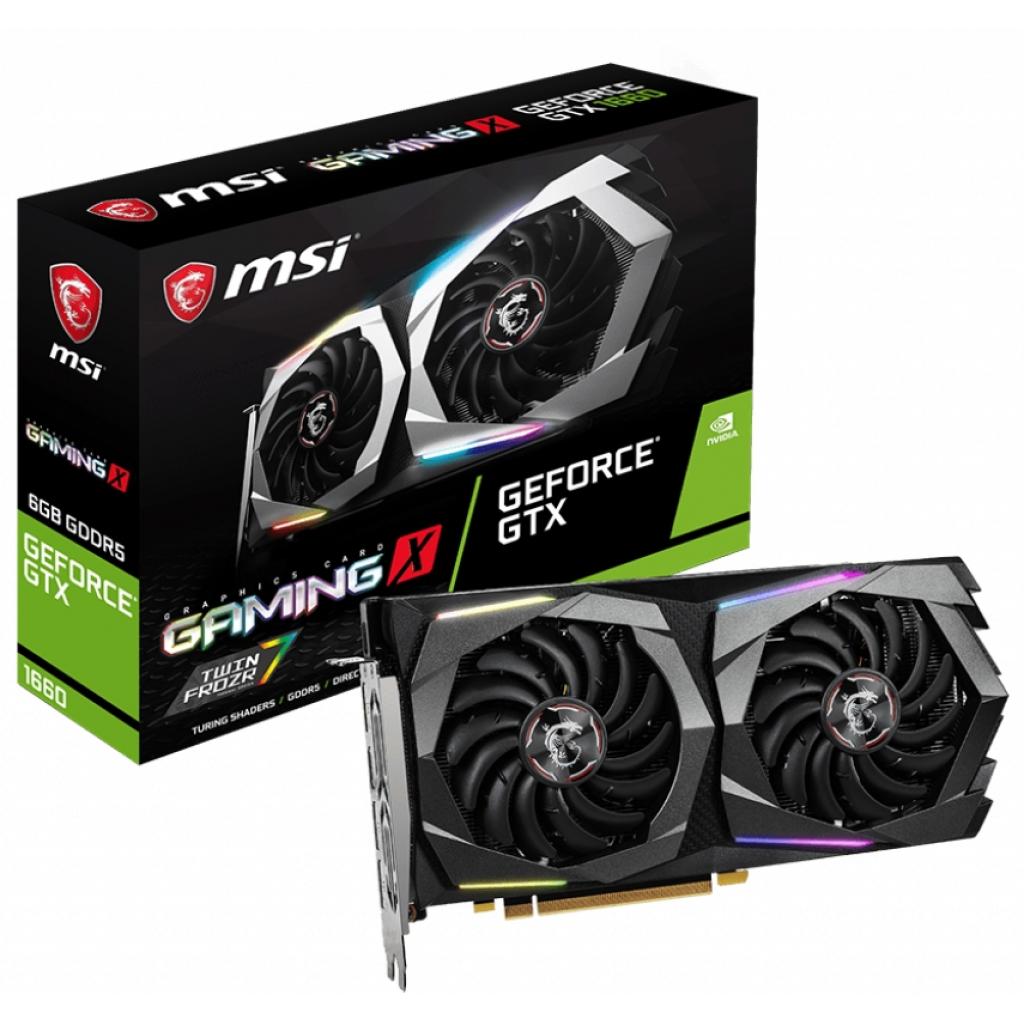 

Видеокарта MSI GeForce GTX1660 SUPER 6144Mb GAMING X (GTX 1660 SUPER GAMING X 6G)