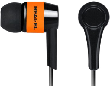 

Наушники Real-El Z-1005 Black-Orange