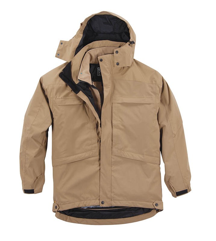 

Куртка мембранная 3 в 1 KLARK 4XL Бежевая