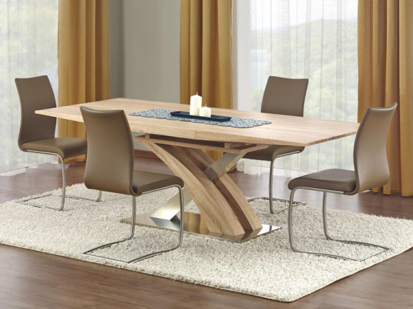 

Обеденный стол Halmar Sandor 160-220x90x75 см Дуб сонома